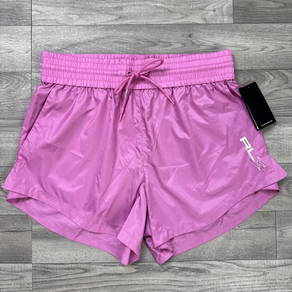 RLX Ralph Lauren Activewear Shorts Pull On Stretch Pink sz M